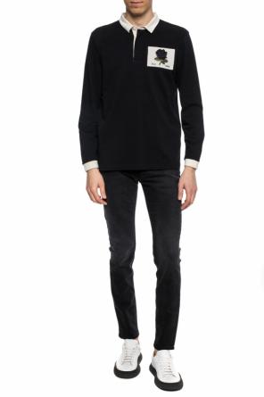 Polo with embroidered logo, zdjęcie 2 Polo with embroidered logo od Kent & Curwen